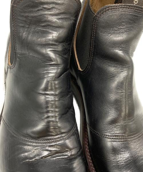 RRL（ダブルアールエル）RRL (ダブルアールエル) CONGRESS BOOTS サイドゴアブーツ ブラック サイズ:7Dの古着・服飾アイテム