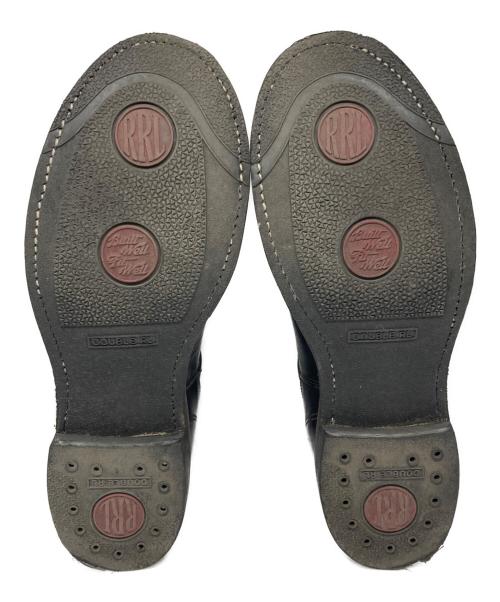 RRL（ダブルアールエル）RRL (ダブルアールエル) CONGRESS BOOTS サイドゴアブーツ ブラック サイズ:7Dの古着・服飾アイテム