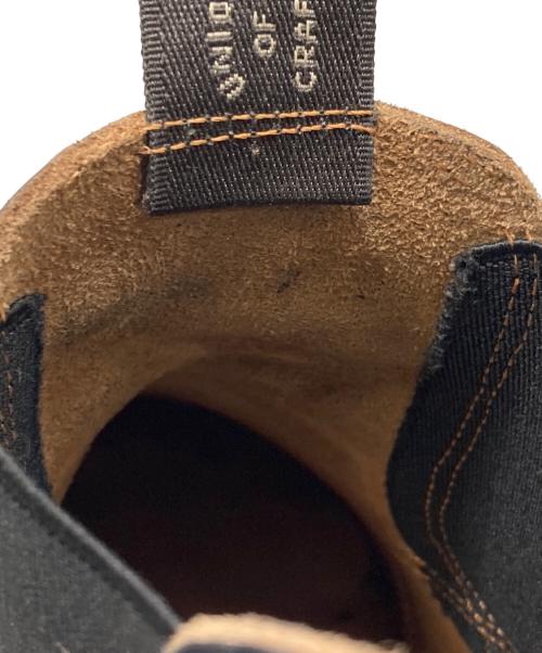 RRL（ダブルアールエル）RRL (ダブルアールエル) CONGRESS BOOTS サイドゴアブーツ ブラック サイズ:7Dの古着・服飾アイテム