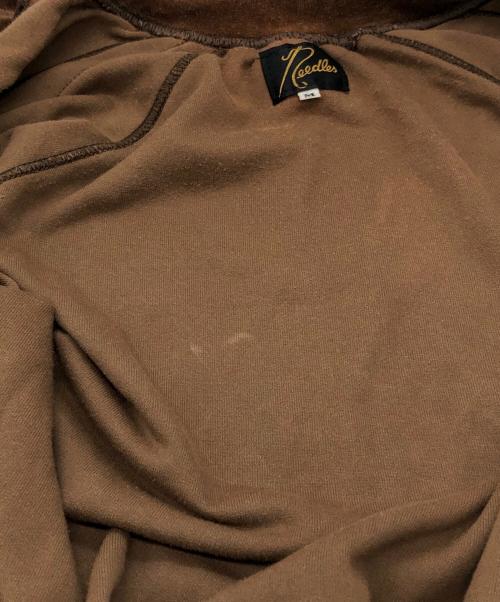 Needles（ニードルズ）Needles (ニードルズ) Velour Track Jacket ブラウン サイズ:SIZE Mの古着・服飾アイテム