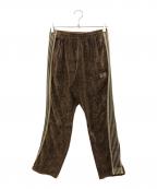 Needlesニードルズ）の古着「Velour Narrow Track Pant」｜ブラウン