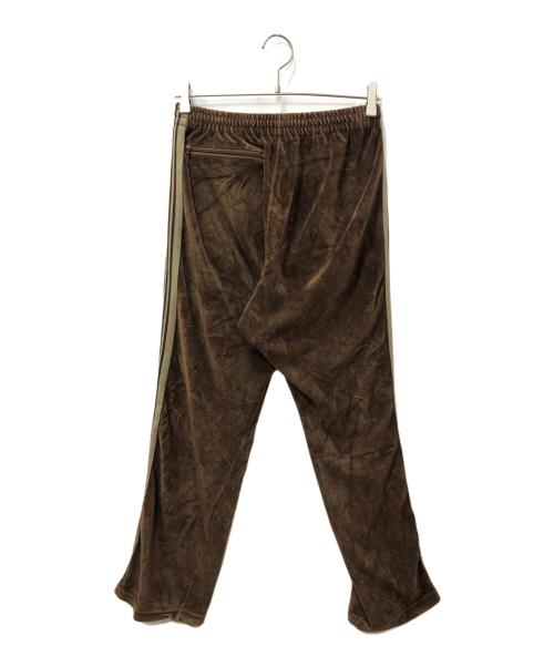 Needles（ニードルズ）Needles (ニードルズ) Velour Narrow Track Pant ブラウン サイズ:SIZE Sの古着・服飾アイテム