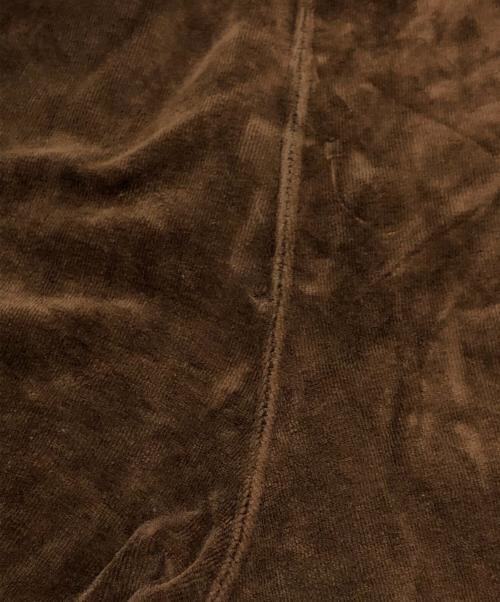 Needles（ニードルズ）Needles (ニードルズ) Velour Narrow Track Pant ブラウン サイズ:SIZE Sの古着・服飾アイテム
