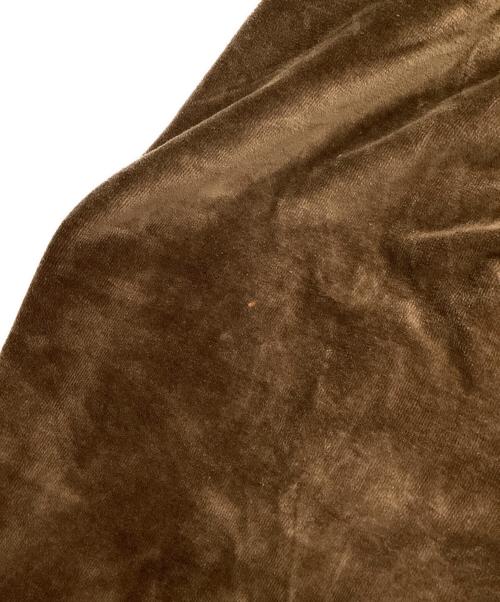Needles（ニードルズ）Needles (ニードルズ) Velour Narrow Track Pant ブラウン サイズ:SIZE Sの古着・服飾アイテム