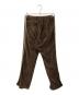 Needles (ニードルズ) Velour Narrow Track Pant ブラウン サイズ:SIZE S：12000円