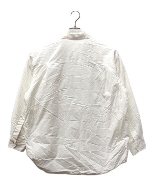 miffew（ミフュー）miffew (ミフュー) OVER DOWN SHIRTS ホワイト サイズ:SIZE 2の古着・服飾アイテム