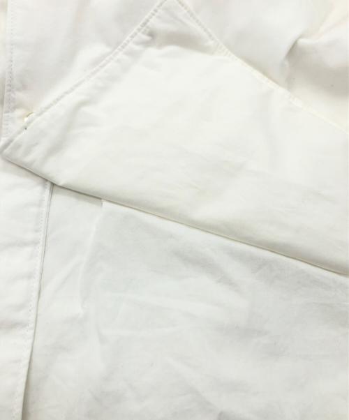 miffew（ミフュー）miffew (ミフュー) OVER DOWN SHIRTS ホワイト サイズ:SIZE 2の古着・服飾アイテム