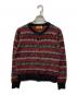 Hysteric Glamour（ヒステリックグラマー）の古着「HYSTERIC NORDIC柄ジャカード カーディガン」｜レッド