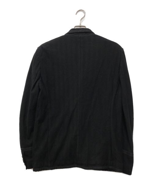 POLO RALPH LAUREN（ポロ・ラルフローレン）POLO RALPH LAUREN (ポロ・ラルフローレン) ヘリンボーンワッペンブレザー ブラック サイズ:Mの古着・服飾アイテム