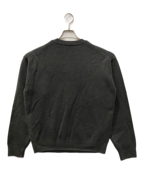 AURALEE（オーラリー）AURALEE (オーラリー) FRENCH MERINO STONE WASHED KNIT P/O グレー サイズ:SIZE 3の古着・服飾アイテム