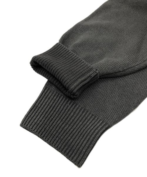 AURALEE（オーラリー）AURALEE (オーラリー) FRENCH MERINO STONE WASHED KNIT P/O グレー サイズ:SIZE 3の古着・服飾アイテム