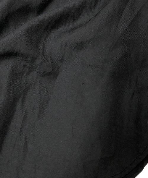 wirrow（ウィロウ）WIRROW (ウィロウ) Cupro Cotton Half Sleeve Shirt ブラック サイズ:2の古着・服飾アイテム