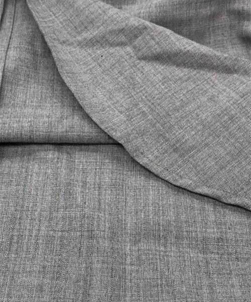 AURALEE（オーラリー）AURALEE (オーラリー) SUPER FINE TROPICAL WOOL SHIRT グレー サイズ:SIZE 4の古着・服飾アイテム
