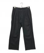 AURALEEオーラリー）の古着「HARD TWIST GABARDINE SLACKS」｜グレー