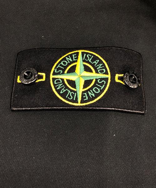 STONE ISLAND（ストーンアイランド）STONE ISLAND (ストーンアイランド) ワッペンクルーネックスウェット ブラック サイズ:Lの古着・服飾アイテム