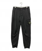 STONE ISLANDストーンアイランド）の古着「ドローストリング カーゴパンツ」｜ブラック