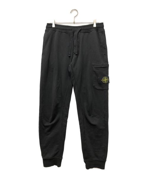 STONE ISLAND（ストーンアイランド）STONE ISLAND (ストーンアイランド) ドローストリング カーゴパンツ ブラック サイズ:Mの古着・服飾アイテム