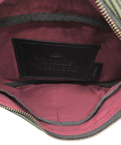 Vivienne Westwood（ヴィヴィアンウエストウッド）Vivienne Westwood (ヴィヴィアンウエストウッド) ボディーバッグ オリーブの古着・服飾アイテム