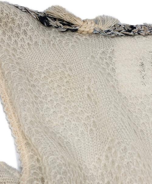 CHANEL（シャネル）CHANEL (シャネル) カシミヤココマークアンサンブルカーディガン アイボリー サイズ:38の古着・服飾アイテム