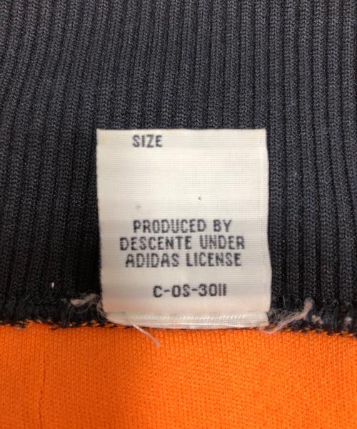 adidas（アディダス）adidas (アディダス) ハイネックトラックジャケット オレンジ サイズ:FREEの古着・服飾アイテム