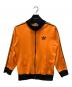 adidas（アディダス）の古着「ハイネックトラックジャケット」｜オレンジ