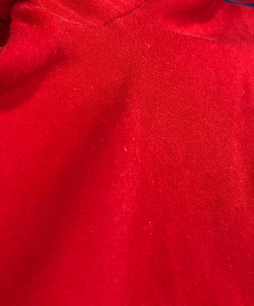 adidas（アディダス）adidas (アディダス) ハイネックトラックジャケット レッド×ネイビー サイズ:6の古着・服飾アイテム