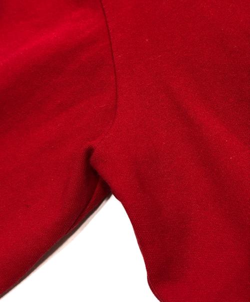 adidas（アディダス）adidas (アディダス) ハイネックトラックジャケット レッド×ネイビー サイズ:6の古着・服飾アイテム