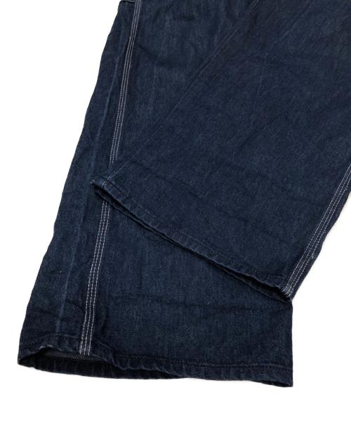Pointer（ポインター）Pointer (ポインター) エプロン付きデニムオーバオール ブルー サイズ:36の古着・服飾アイテム