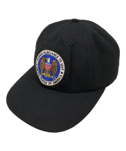 SUPREME（シュプリーム）SUPREME (シュプリーム) Pledge Allegiance 6-Panelキャップ ブラック サイズ:下記参照の古着・服飾アイテム