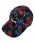 Supreme（シュプリーム）の古着「Floral Flannel 6-Panel キャップ」｜ブラック