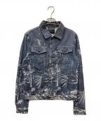 DIESEL Black Goldディーゼル ブラック ゴールド）の古着「JARED-FS DENIM JACKET」｜ネイビー