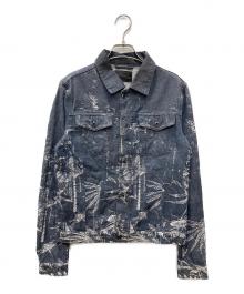 DIESEL Black Gold（ディーゼル ブラック ゴールド）の古着「JARED-FS DENIM JACKET」｜ネイビー