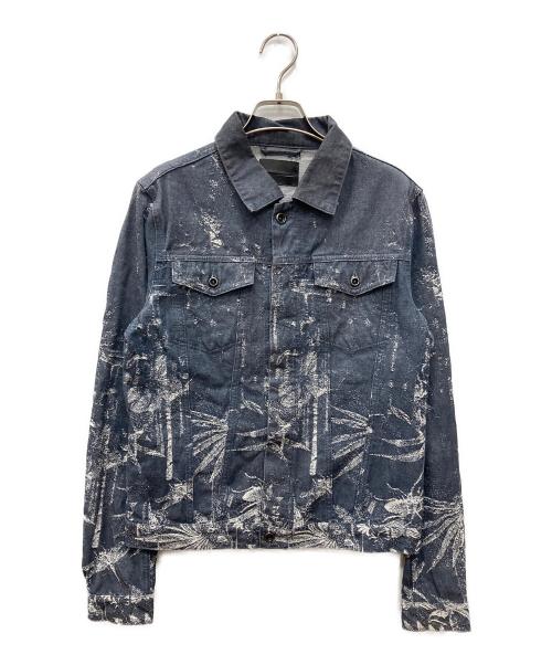 DIESEL Black Gold（ディーゼル ブラック ゴールド）DIESEL BLACK GOLD (ディーゼル ブラック ゴールド) JARED-FS DENIM JACKET ネイビー サイズ:46の古着・服飾アイテム