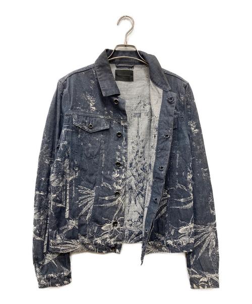 DIESEL Black Gold（ディーゼル ブラック ゴールド）DIESEL BLACK GOLD (ディーゼル ブラック ゴールド) JARED-FS DENIM JACKET ネイビー サイズ:46の古着・服飾アイテム