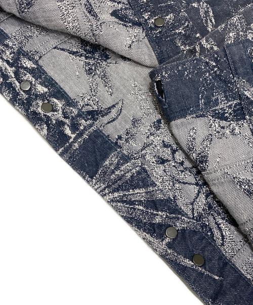 DIESEL Black Gold（ディーゼル ブラック ゴールド）DIESEL BLACK GOLD (ディーゼル ブラック ゴールド) JARED-FS DENIM JACKET ネイビー サイズ:46の古着・服飾アイテム