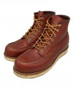 RED WINGレッドウィング）の古着「6インチクラシックモックトゥワークブーツ」｜ブラウン