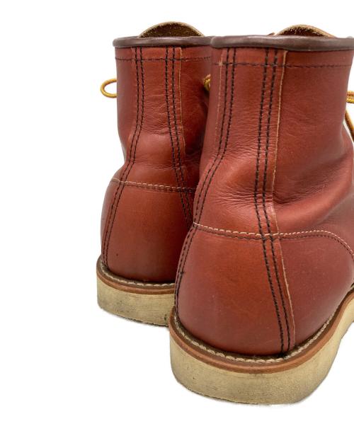 RED WING（レッドウィング）RED WING (レッドウィング) 6インチクラシックモックトゥワークブーツ ブラウン サイズ:25.5cmの古着・服飾アイテム
