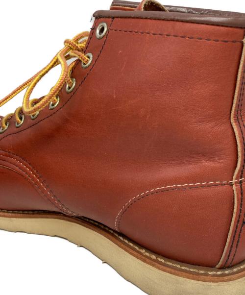 RED WING（レッドウィング）RED WING (レッドウィング) 6インチクラシックモックトゥワークブーツ ブラウン サイズ:25.5cmの古着・服飾アイテム