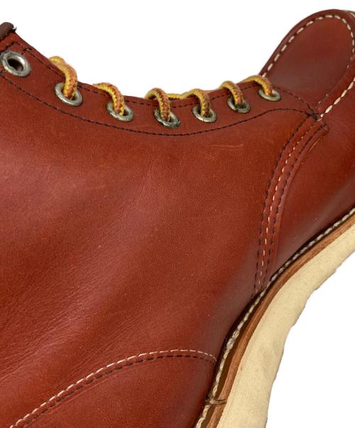 RED WING（レッドウィング）RED WING (レッドウィング) 6インチクラシックモックトゥワークブーツ ブラウン サイズ:25.5cmの古着・服飾アイテム