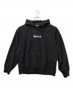 SUPREMEシュプリーム）の古着「BOX LOGO HOODED SWEATSHIRT」｜ブラック