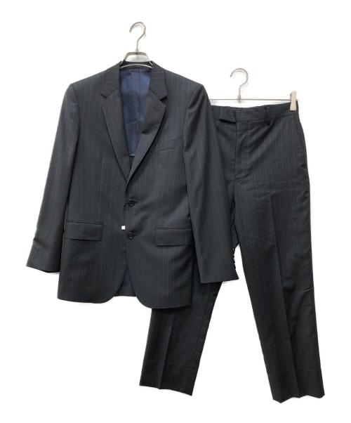 PAUL SMITH（ポールスミス）PAUL SMITH (ポールスミス) ERMENEGILDO ZEGNA (エルメネジルド・ゼニア) ストライプ2Bスーツ ダークグレー サイズ:Sの古着・服飾アイテム