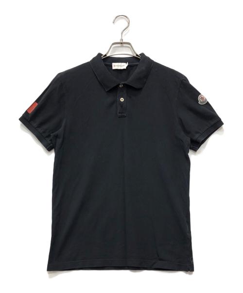 MONCLER（モンクレール）MONCLER (モンクレール) MAGLIA POLO MANICA CORTA ブラック サイズ:Sの古着・服飾アイテム