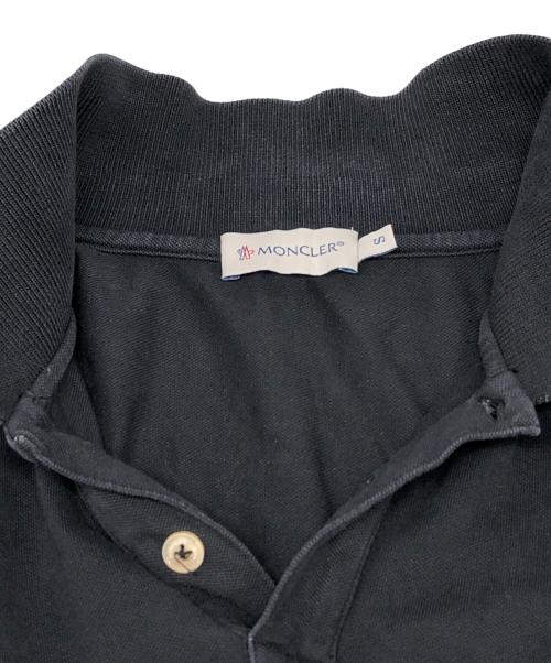 MONCLER（モンクレール）MONCLER (モンクレール) MAGLIA POLO MANICA CORTA ブラック サイズ:Sの古着・服飾アイテム