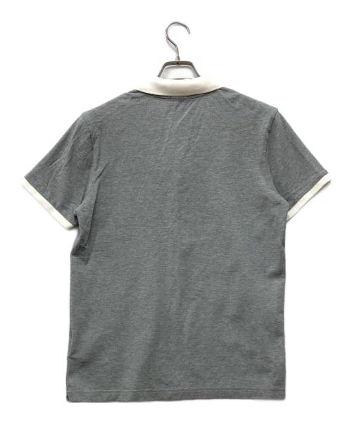 MONCLER（モンクレール）MONCLER (モンクレール) MAGLIA POLO MANICA CORTA グレー サイズ:Mの古着・服飾アイテム