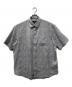 stussy（ステューシー）の古着「WAVY STRIPED SHORT SLEEVE SHIRT」｜ブルー