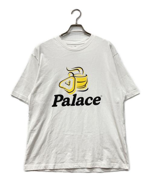 PALACE（パレス）PALACE (パレス) PALACHINO T-SHIRT ホワイト サイズ:Lの古着・服飾アイテム