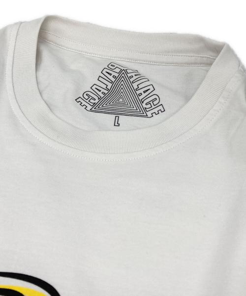PALACE（パレス）PALACE (パレス) PALACHINO T-SHIRT ホワイト サイズ:Lの古着・服飾アイテム