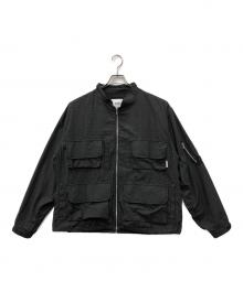 WTAPS（ダブルタップス）の古着「MODULAR 02 ジップアップブルゾン」｜ブラック