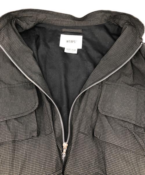 WTAPS（ダブルタップス）WTAPS (ダブルタップス) MODULAR 02 ジップアップブルゾン ブラック サイズ:02の古着・服飾アイテム