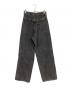 THINGS THAT MATTER (シングスザットマター) KNEE CUTTING DENIM PANTS（ニー カッティング デニム パンツ） グレー サイズ:2：8000円